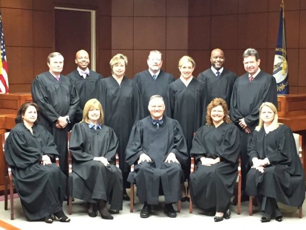 JUDGES: 2015 Group Photo of the Jefferson Circuit Judges on day of
