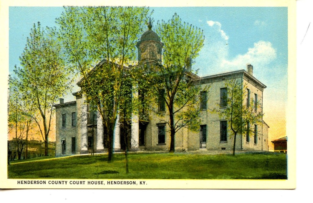 Henderson County Court House - Post Card.  http://www.hendersonky.us/