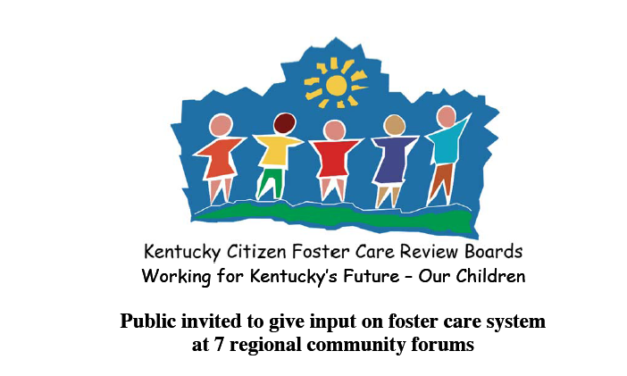 Public invited to give input on foster care system at regional forum Thursday in Pikeville